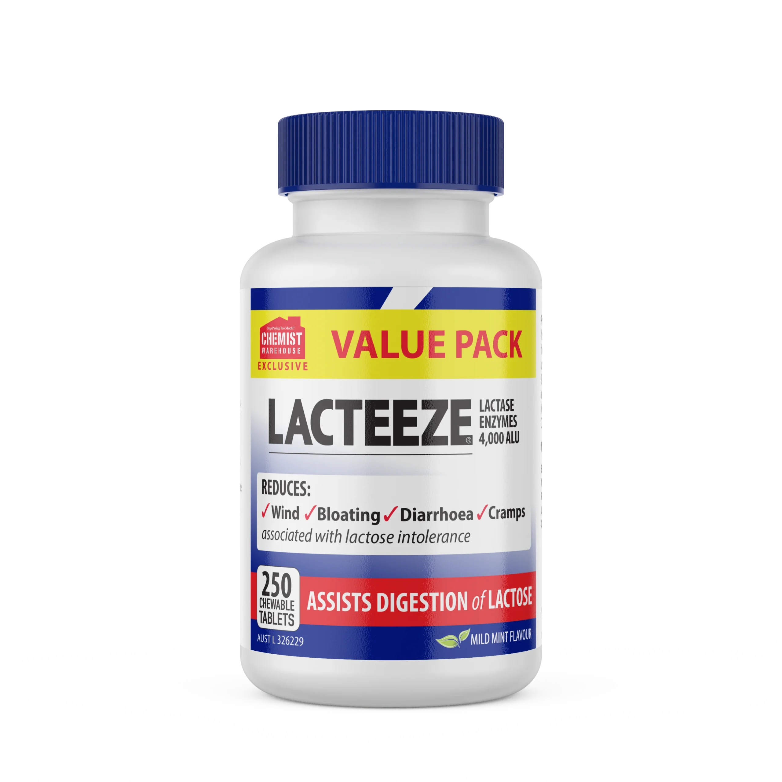 Lacteeze 250 Tablets